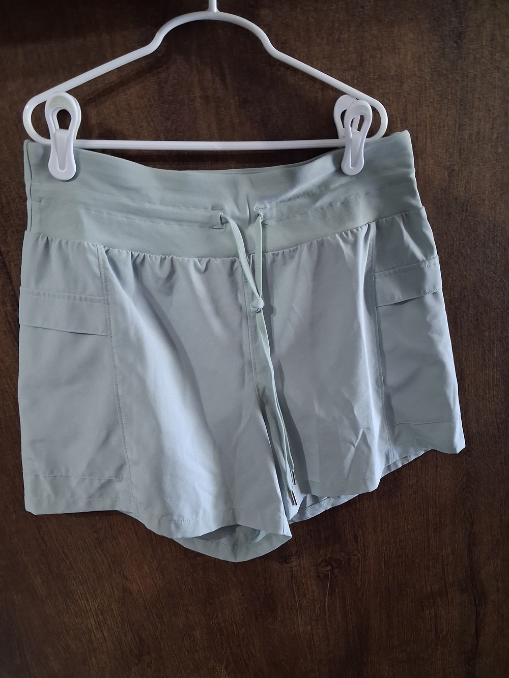 CALIA by Carrie Underwood Light Sage Athletic Drawstring Shorts
